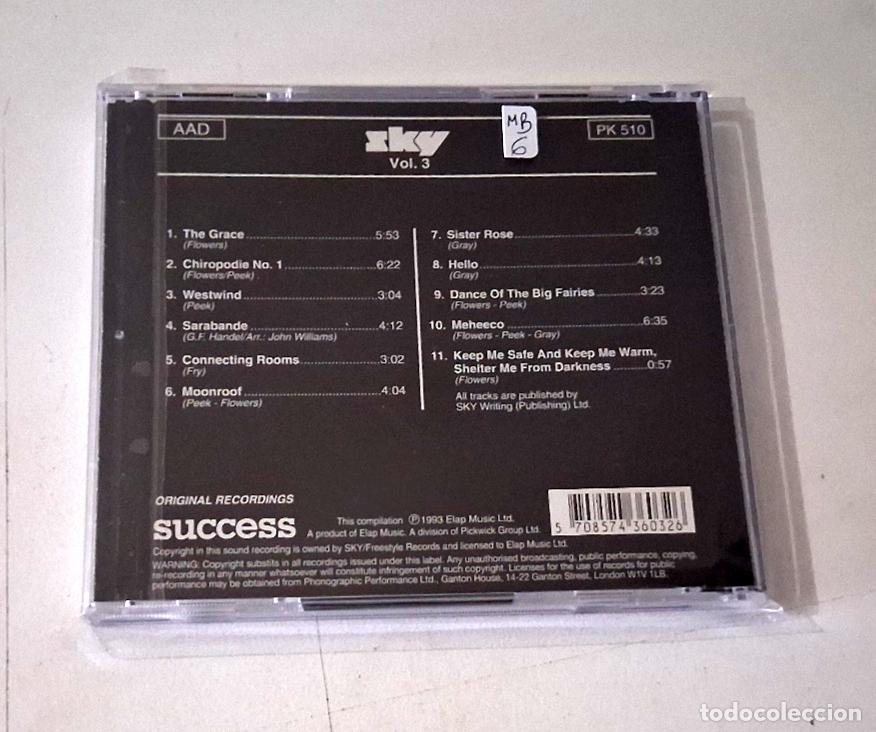 CDs de m&uacute;sica: SKY &rdquo;VOL 3&rdquo; CD 11 TRACKS - Foto 2