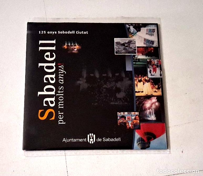 CDs de m&uacute;sica: CD &rdquo;SABADELL PER MOLTS ANYS 125 ANYS SABADELL CIUTAT&rdquo; CD SINGLE 4 TRACKS COMO NU