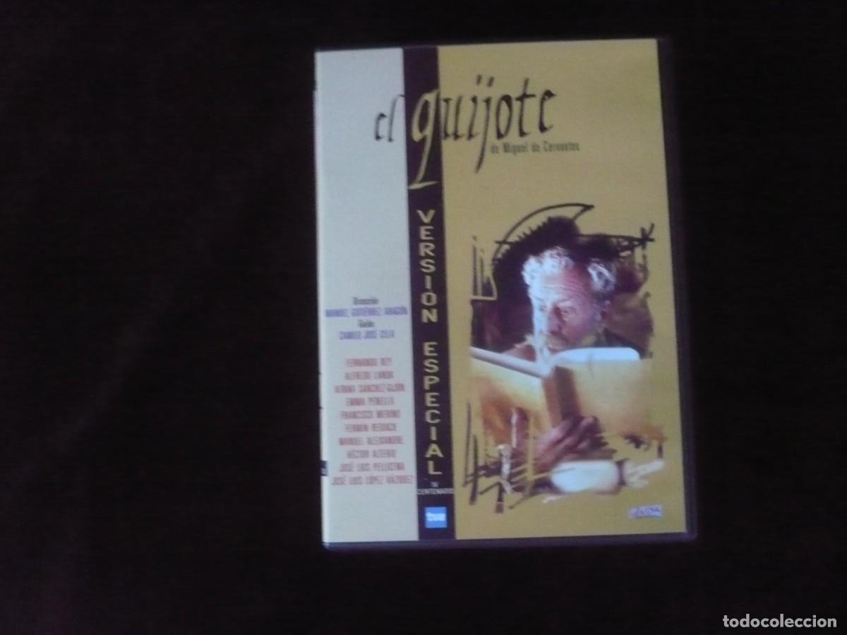 CDs de m&uacute;sica: el quijote - de miguel de cervantes - dvd como nuevo