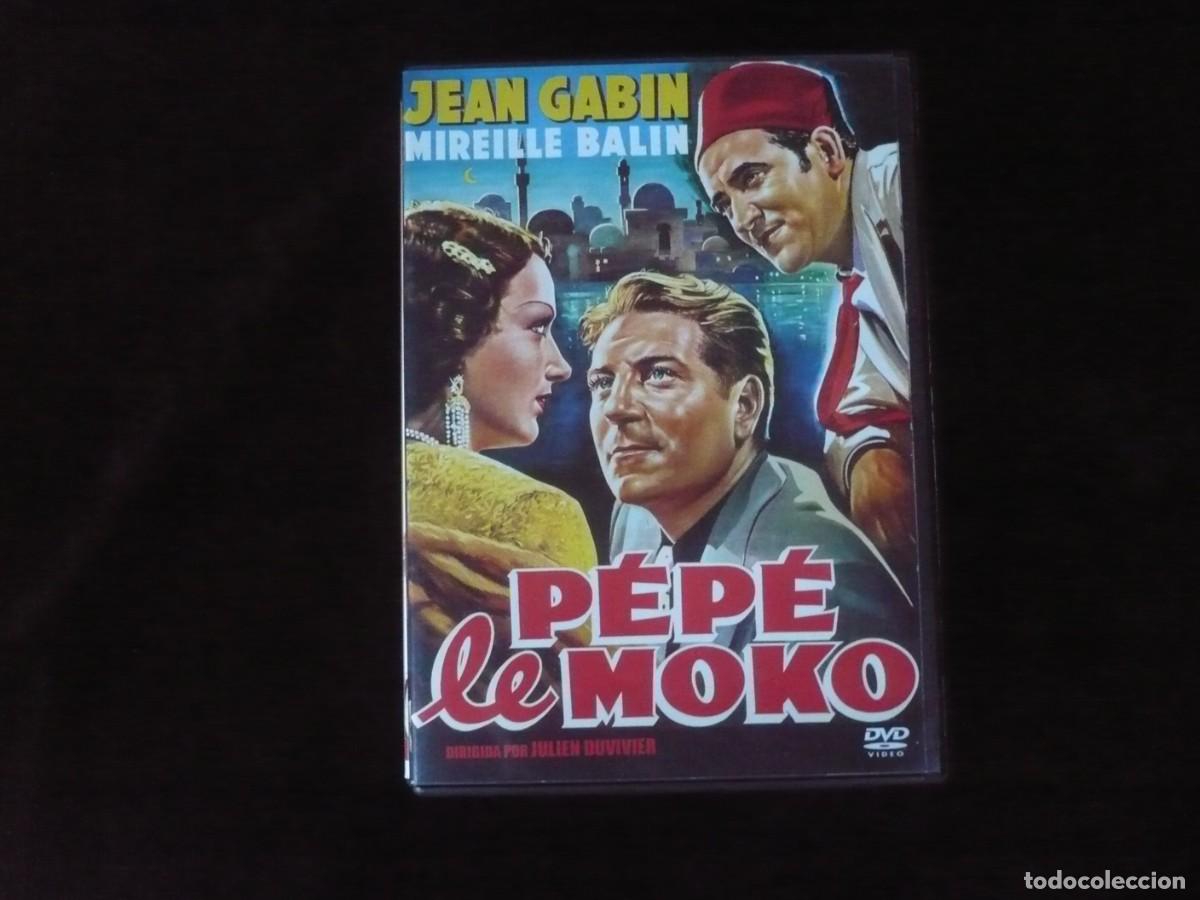 CDs de m&uacute;sica: pepe le moko - jean gabin y mireille balin - dvd casi como nuevo