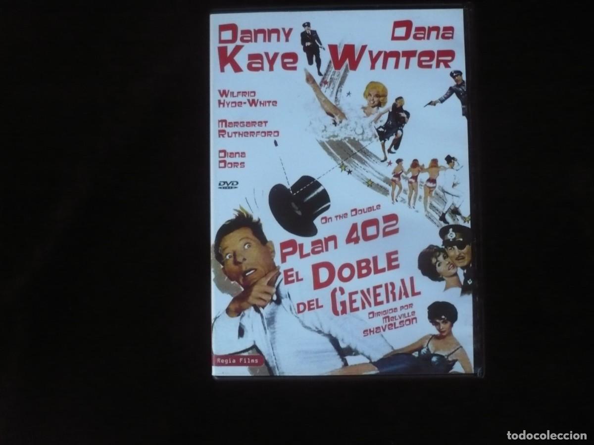 CDs de m&uacute;sica: plan 402 el doble del general - danny kaye y dana wynter - dvd casi como nuevo