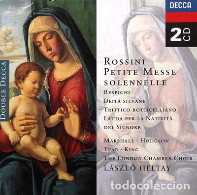 CDs de m&uacute;sica: Petite Messe Solennelle / Deit&agrave; Silvane / Trittico Botticelliano / Lauda Per ...- 0028944484229