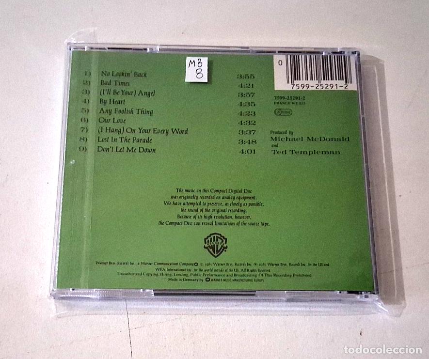 CDs de m&uacute;sica: MICHAEL McDONALD &rdquo;NO LOOKIN BACK&rdquo; CD 9 TRACKS - Foto 2
