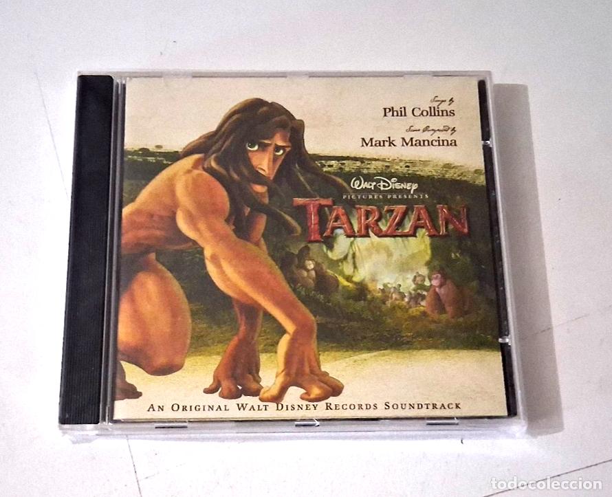 CDs de m&uacute;sica: ORIGINAL SOUNDTRACK &rdquo;TARZAN&rdquo; CD 14 TRACKS PHIL COLLINS MARK MANCINA BSO OST