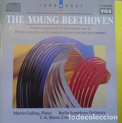 CDs de m&uacute;sica: The Young Beethoven- 8711211565029