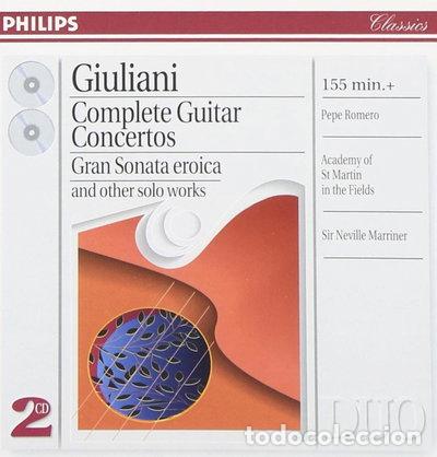 CDs de m&uacute;sica: Giuliani: Complete Guitar Concertos- 0028945426228
