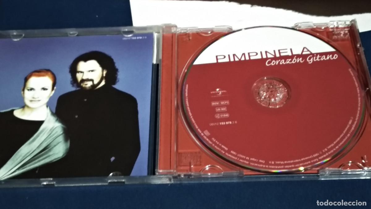 CDs de m&uacute;sica: PIMPINELA / CORAZ&Oacute;N GITANO - CD 1999 UNIVERSAL - Foto 2