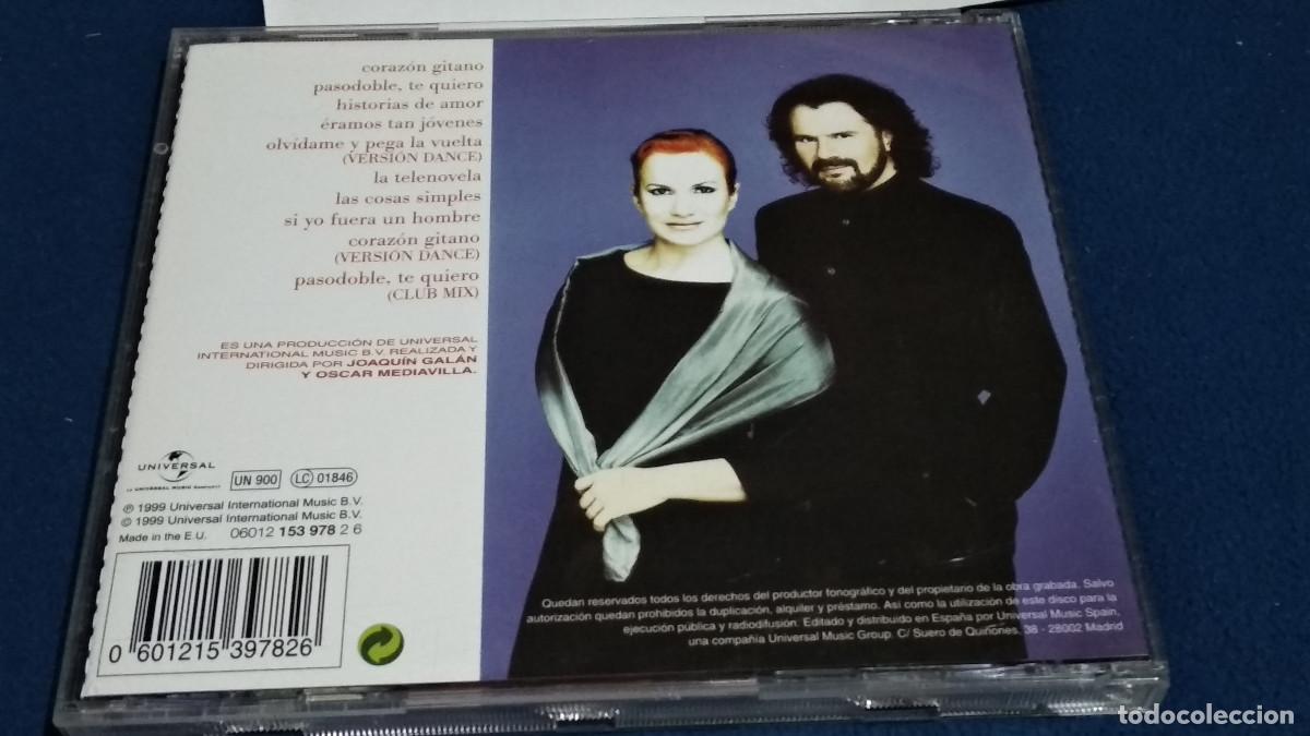 CDs de m&uacute;sica: PIMPINELA / CORAZ&Oacute;N GITANO - CD 1999 UNIVERSAL - Foto 3