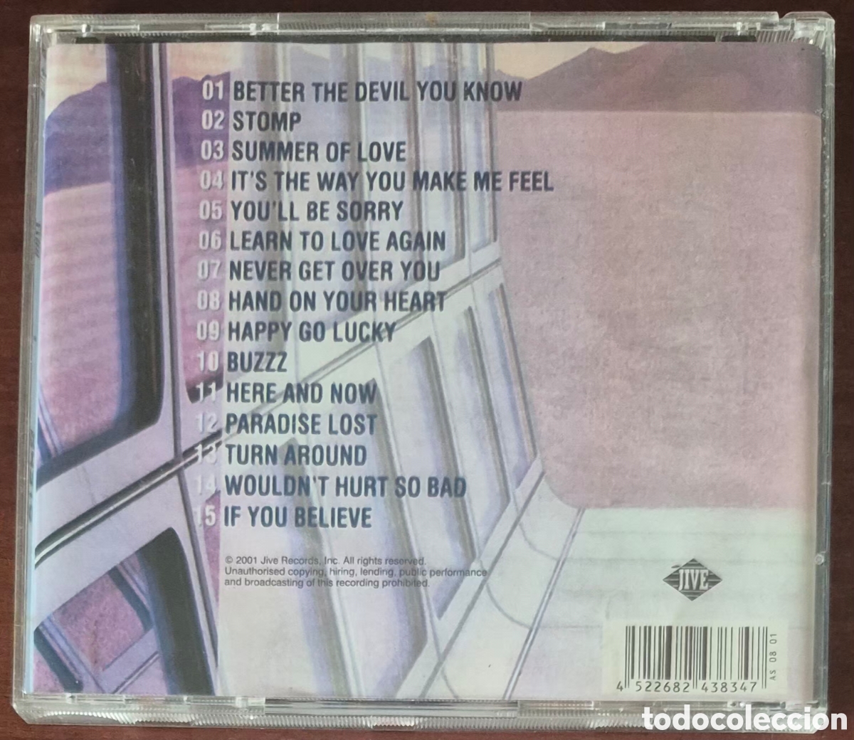 CDs de m&uacute;sica: CD - STEPS - BUZZ - 2001 - Foto 2