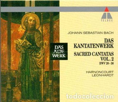 CDs de m&uacute;sica: Das Kantatenwerk: Sacred Cantatas Vol. 2 (BWV 20-36)- 0745099175627