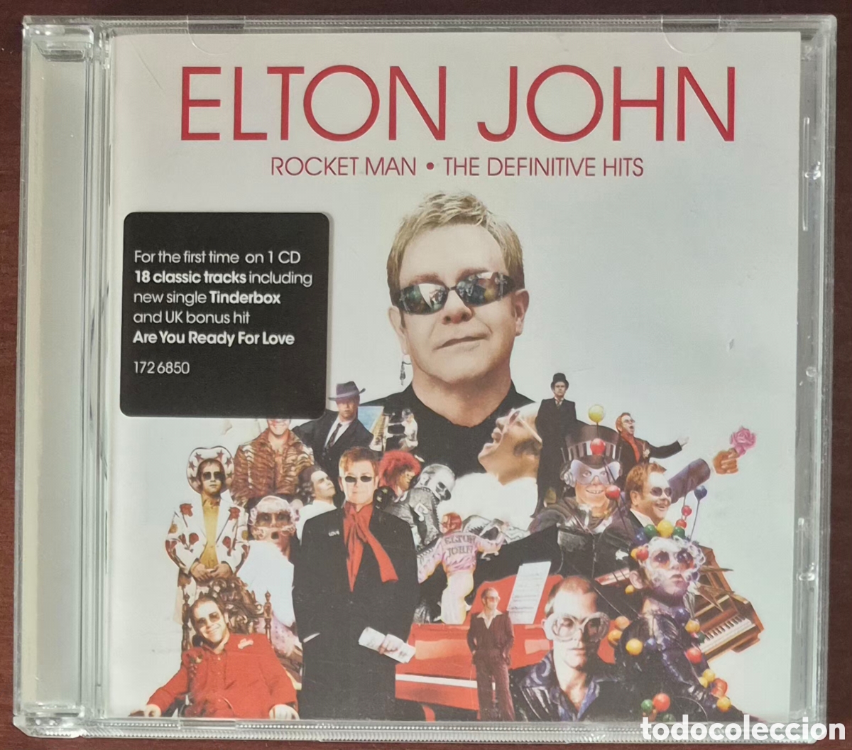 CDs de m&uacute;sica: CD - ELTON JOHN - ROCKET MAN: THE DEFINITIVE HITS - 2007
