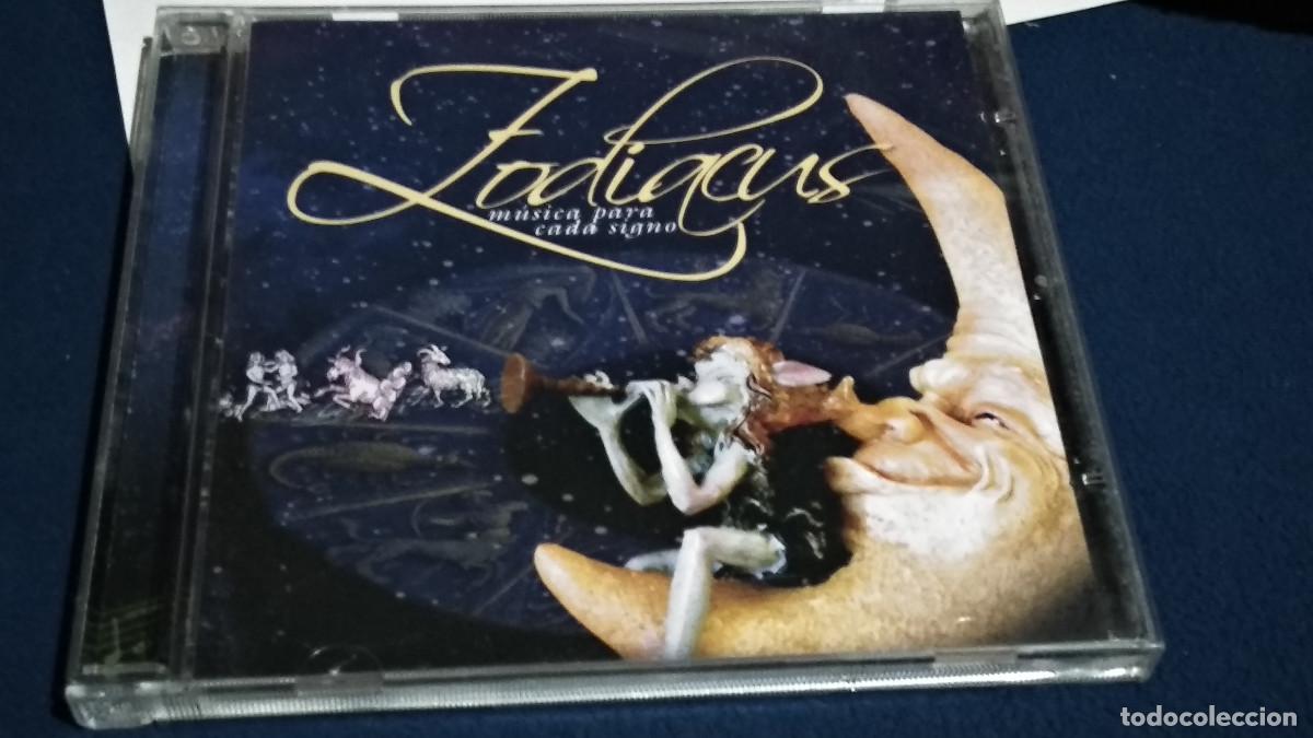 CDs de m&uacute;sica: Zodiacus &lrm;&ndash; Musica Para Cada Signo - CD BUENOS AUGURIOS 2005 - SIN APENAS USO, FOLK, ASTROLOGIA