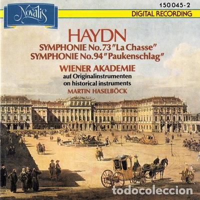 CDs de Musique: Symphonies Nos. 94 &rdquo;Paukenschlag&rdquo;, 73 &rdquo;La Chasse&rdquo;, 30 &rdquo;Alleluja&rdquo;- 7619915004527