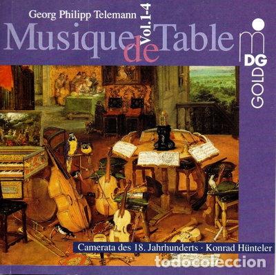 CDs de Musique: Musique de table- 0760623058023