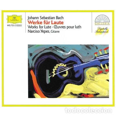 CDs de m&uacute;sica: Bach: Works For Lute; Narciso- 0028944571325