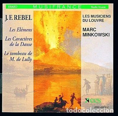 CDs de m&uacute;sica: Rebel: Les Elemens; Les Caracteres de la Danse /Les Musiciens du Louvre * Min...- 0022924597428