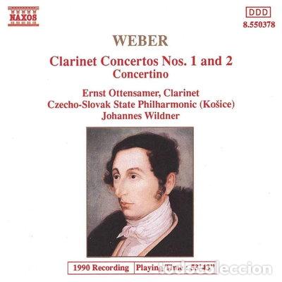 CDs de m&uacute;sica: Clarinet Concertos Nos. 1 & 2 / Concertino- 4891030503786