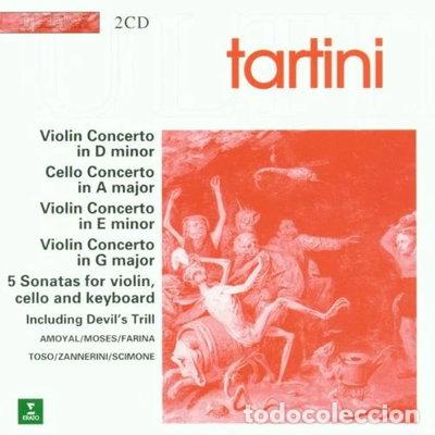 CDs de m&uacute;sica: Tartini: Violin Concertos & Sonatas- 0639842560122
