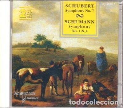 CDs de m&uacute;sica: Schubert Symphony no.7, Schuhmann Symphony No. 1 & 3- 4011692480175
