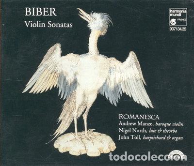CDs de m&uacute;sica: Biber: Violin Sonatas- 0093046713423