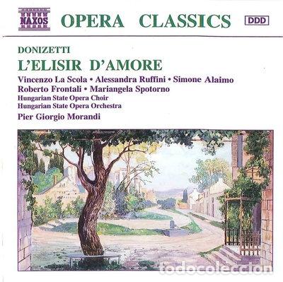 CDs de m&uacute;sica: L'Elisir d'Amore- 0730099604529