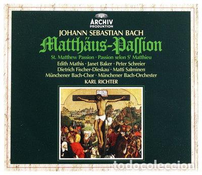 CDs de m&uacute;sica: St. Matthew Passion- 0028942770423