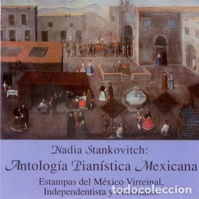 CDs de m&uacute;sica: Antolog&iacute;a pian&iacute;stica mexicana- 7509848270925