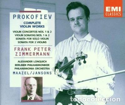 CDs de m&uacute;sica: Prokofiev: Complete Violin Works- 0724356660526