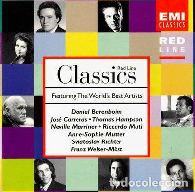 CDs de m&uacute;sica: Red Line Classics- 0724357282024