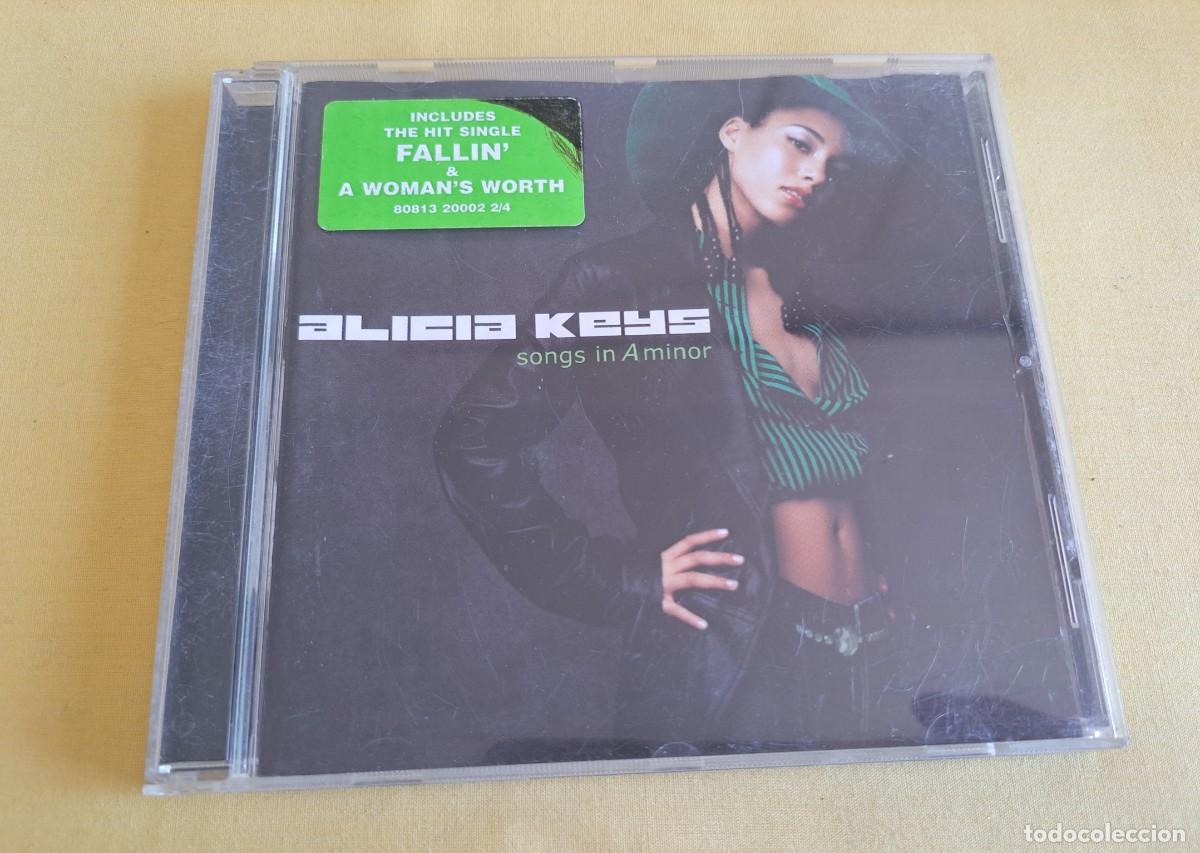 CDs de m&uacute;sica: ALICIA KEYS - SONGS IN A MINOR - J Records &ndash; 80813 20002 2 - EUROPE 2001