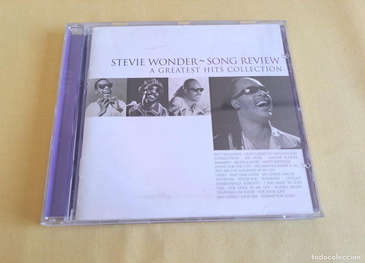 CDs de m&uacute;sica: STEVE WONDER - SONG REVIEW (A GREATEST HITS COLLECTION) - Motown &ndash; 530 757-2 - EUROPE 1996