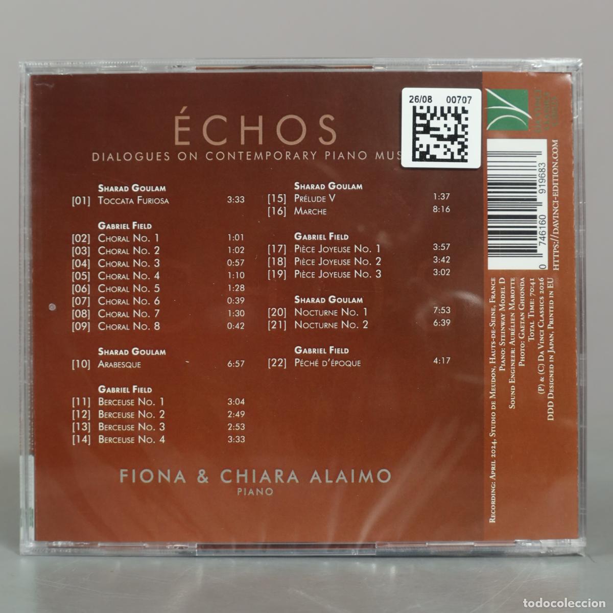 CDs de m&uacute;sica: CD. Goulam - Field : &Eacute;chos . PRECINTADO - Foto 2