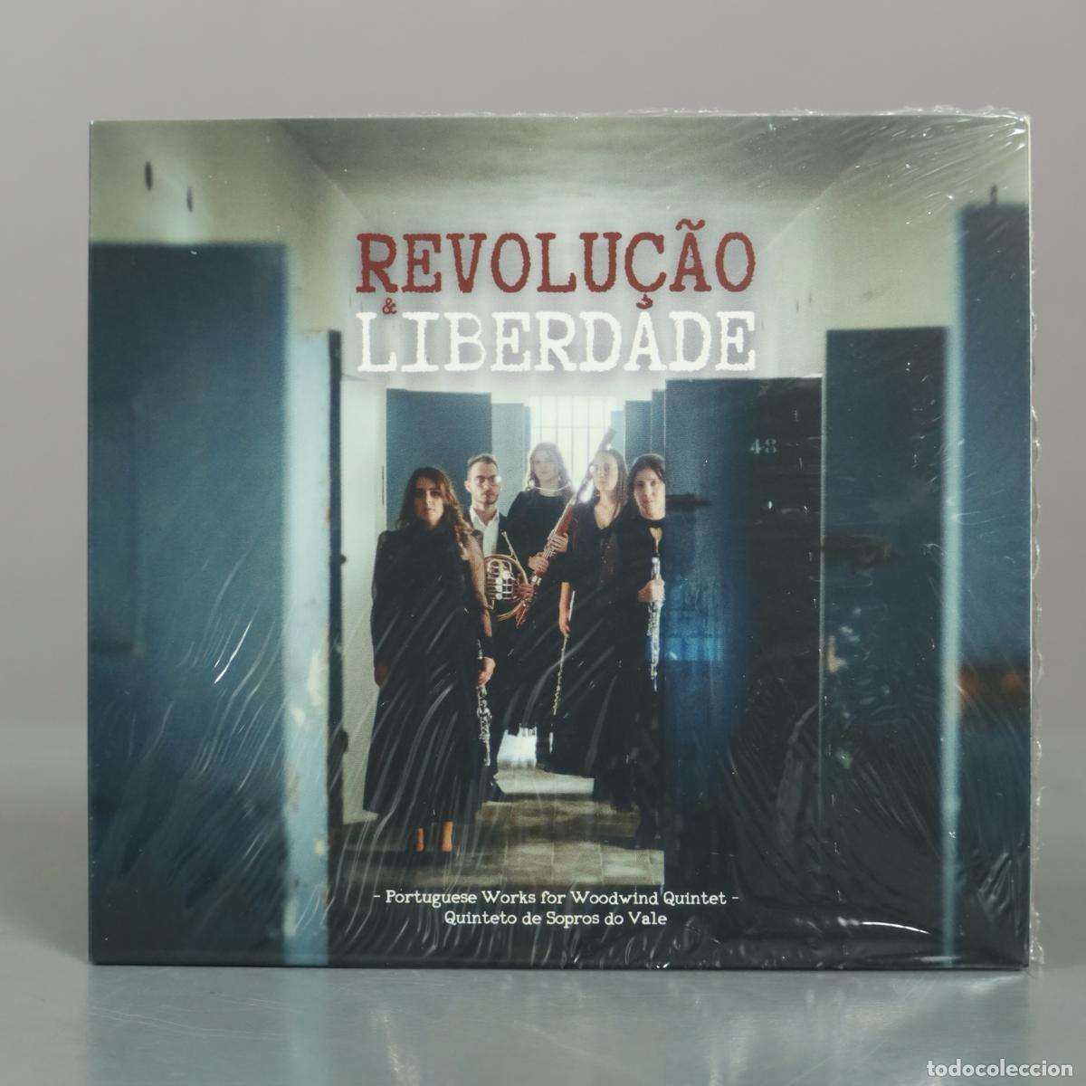 CDs de m&uacute;sica: CD. Revolu&ccedil;&atilde;o & Liberdade: Portuguese Works for Woodwind Quintet - Quinteto de Sopros . PRECINTADO