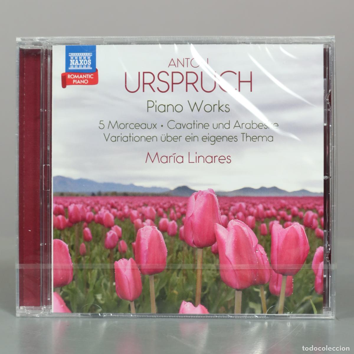 CDs de m&uacute;sica: CD. Urspruch: Piano Works - Anton Urspruch, Mar&iacute;a Linares . PRECINTADO
