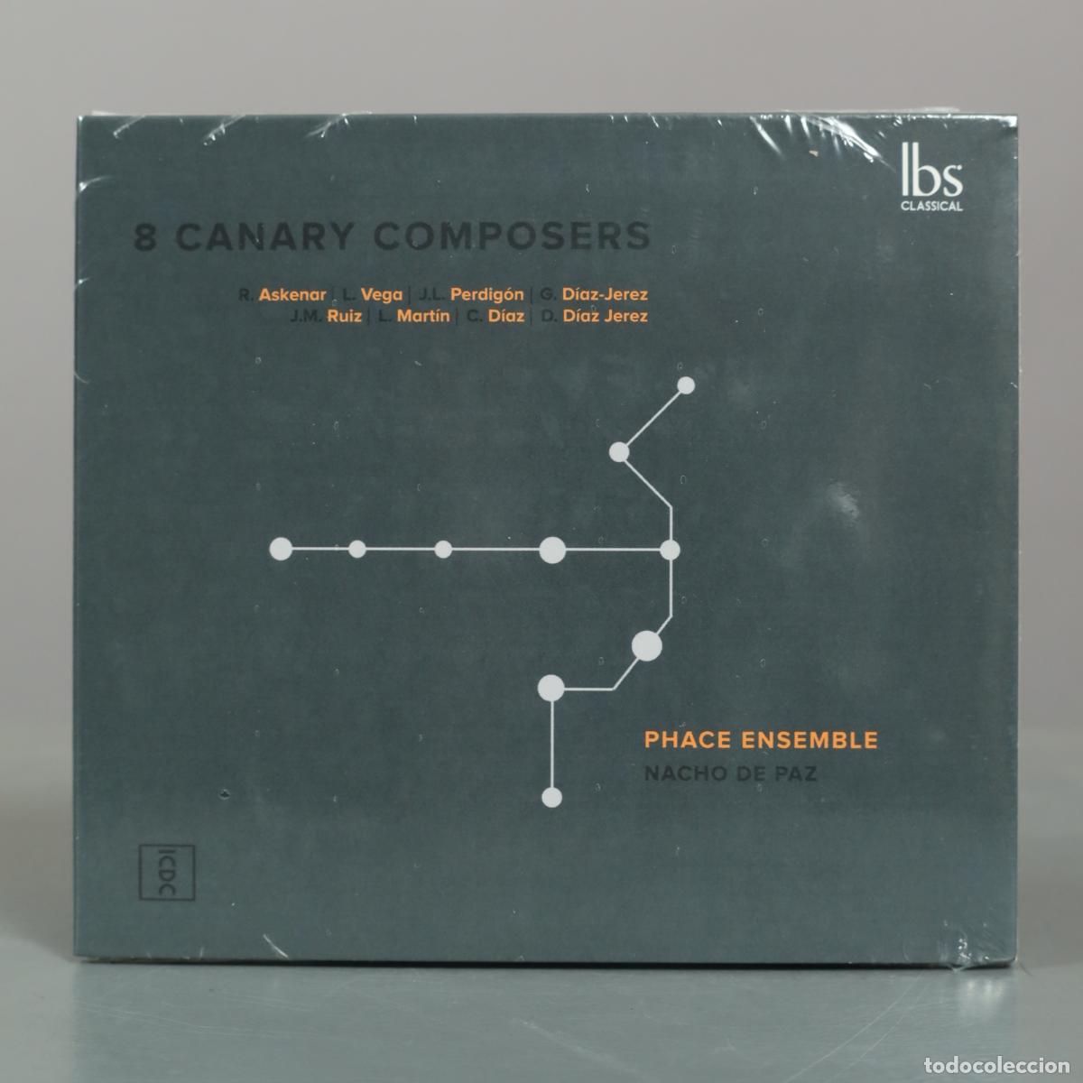 CDs de m&uacute;sica: CD. 8 Canary Composers - Phace Ensemble, Nacho de Paz . PRECINTADO