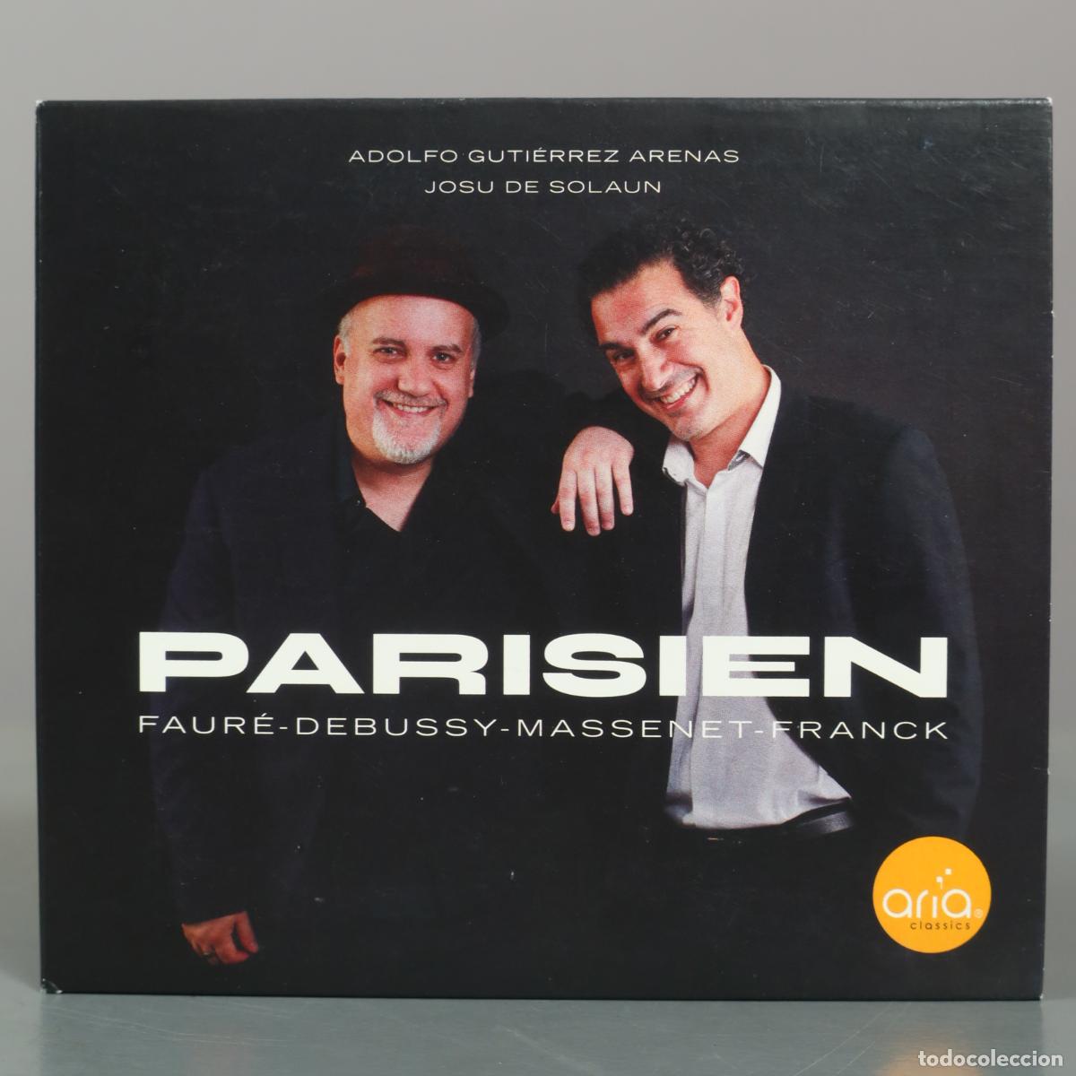 CDs de m&uacute;sica: cd. Parisien - Adolfo Guti&eacute;rrez Arenas, Josu de Solaun