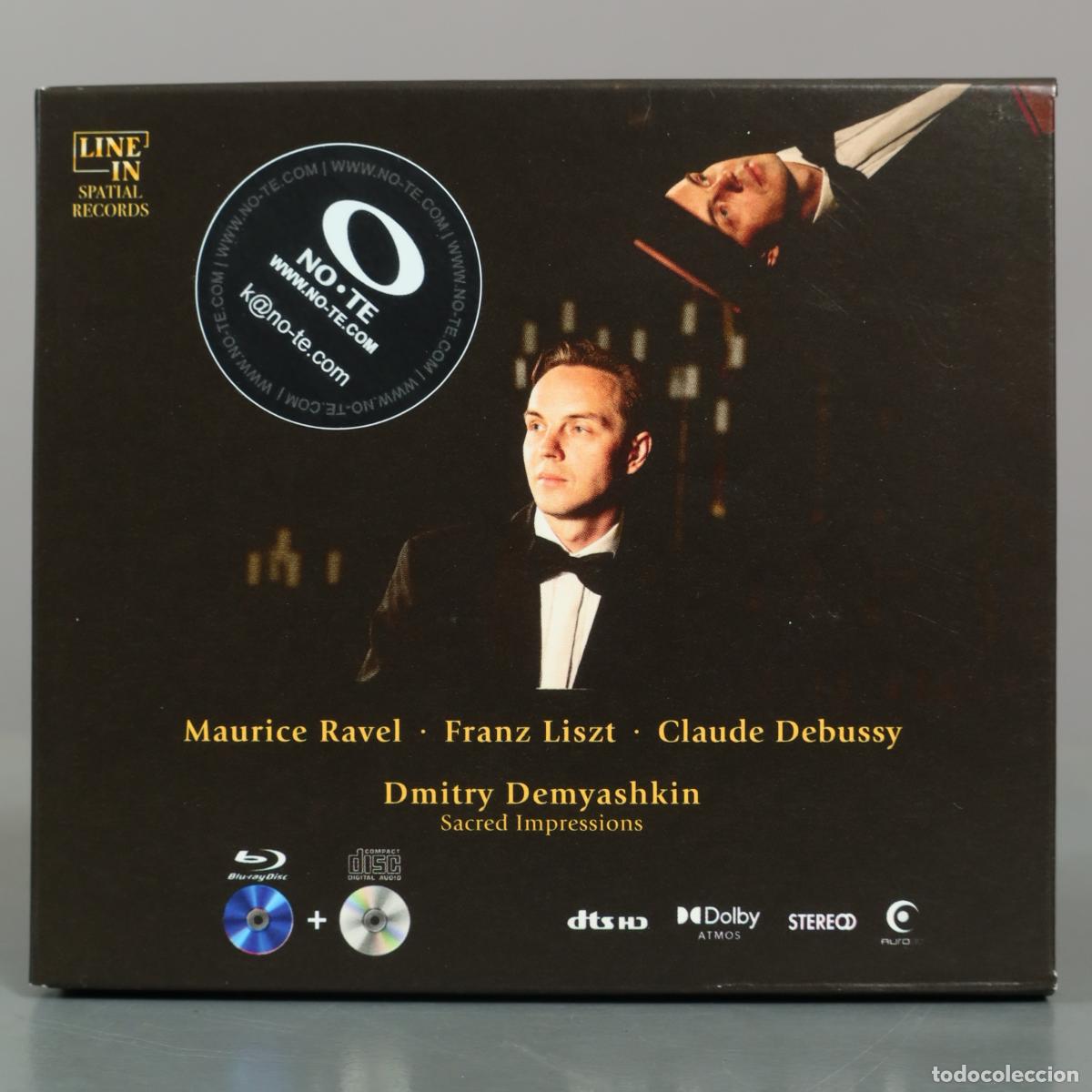 CDs de m&uacute;sica: cd. Sacred Impressions - Dmitry Demyashkin, Maurice Ravel, Franz Liszt, Claude Debussy