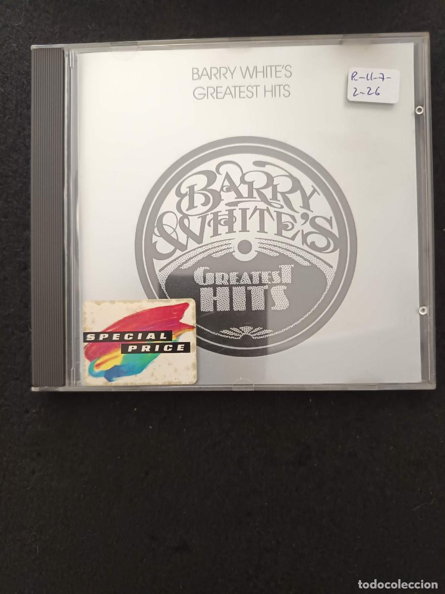 CDs de m&uacute;sica: BARRY WHITE'S GREATEST HITS