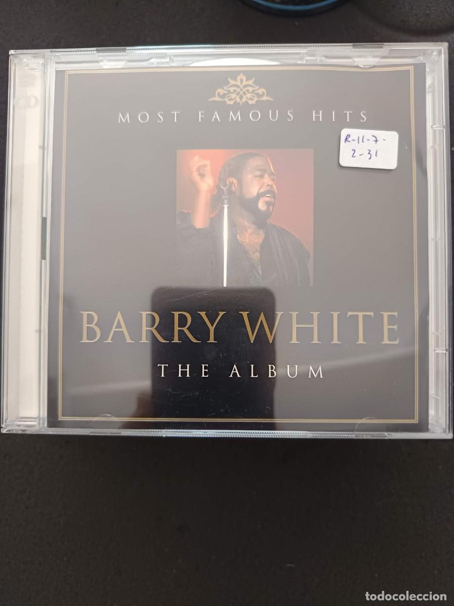 CDs de m&uacute;sica: BARRY WHITE. THE ALBUM. MOST FAMOUS HITS. CD 2