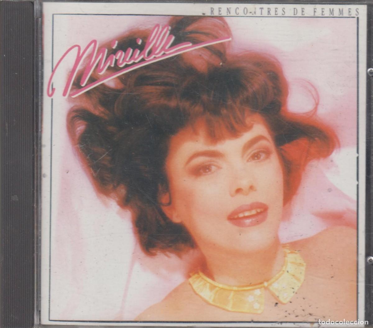 CDs de m&uacute;sica: Mireille Mathieu cd Rencontres de femmes 1988 France