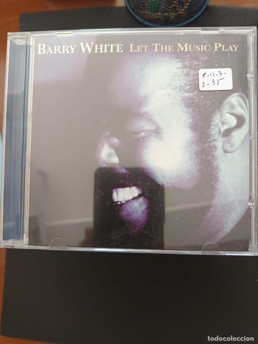 CDs de m&uacute;sica: BARRY WHITE. LET THE MUSIC PLAY