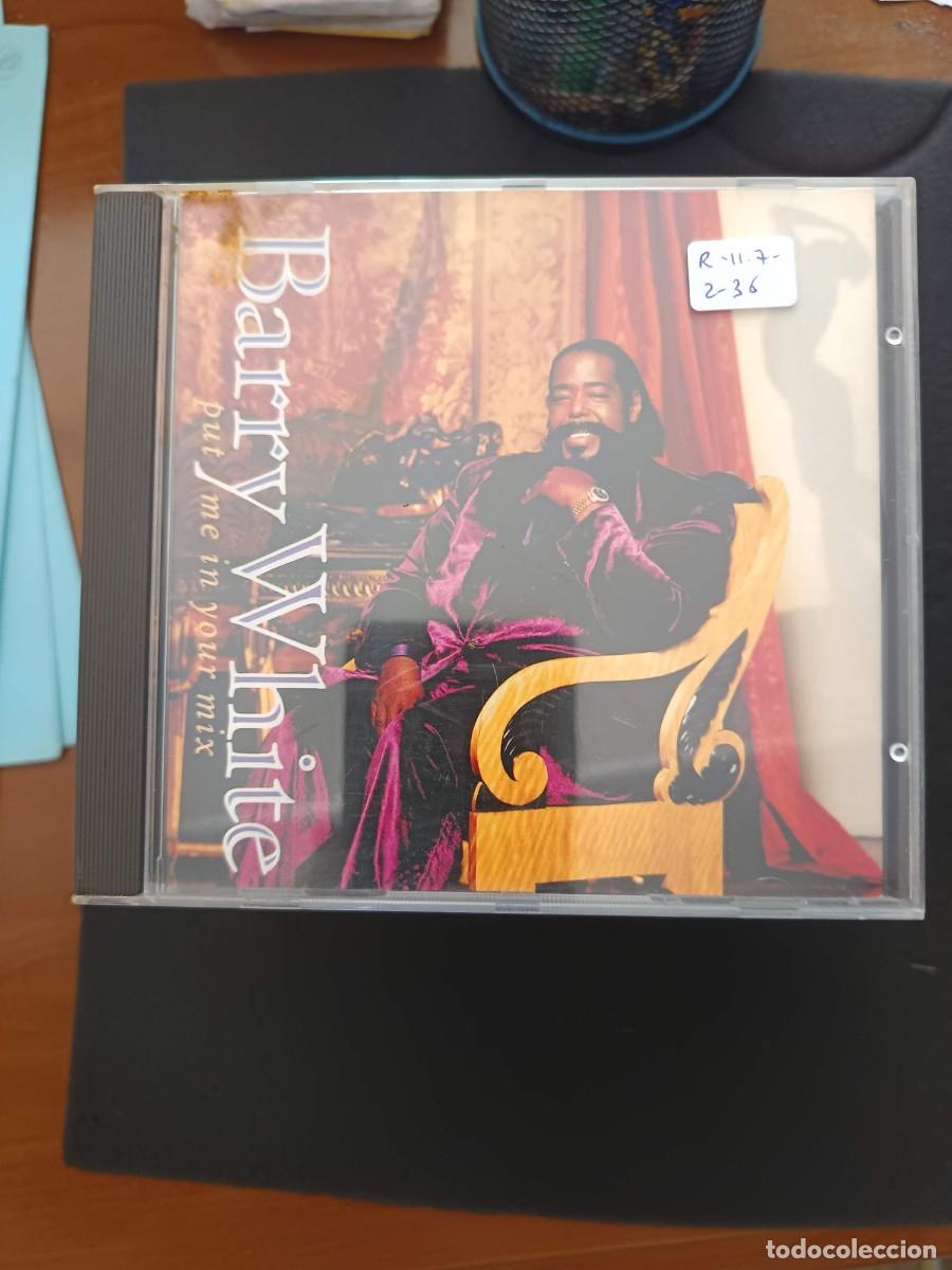 CDs de m&uacute;sica: BARRY WHITE. PUT ME IN YOUR MIX