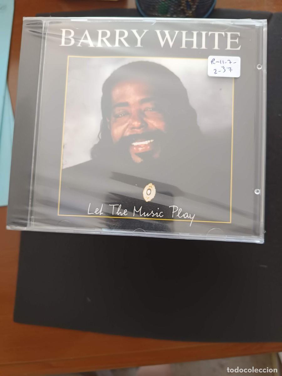 CDs de m&uacute;sica: BARRY WHITE. LET THE MUSIC PLAY