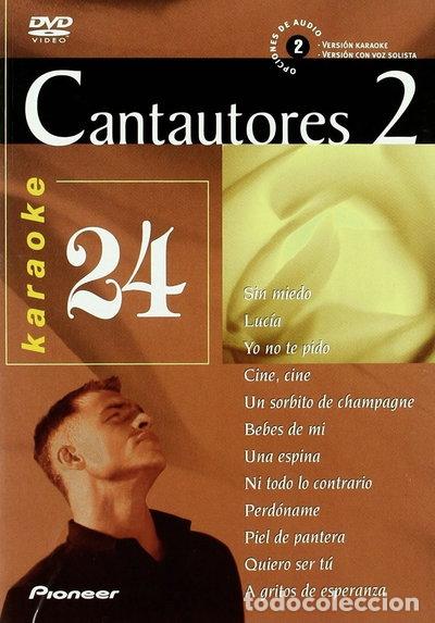 CDs de m&uacute;sica: Karaoke 24 Cantautores 2- 8425736100596