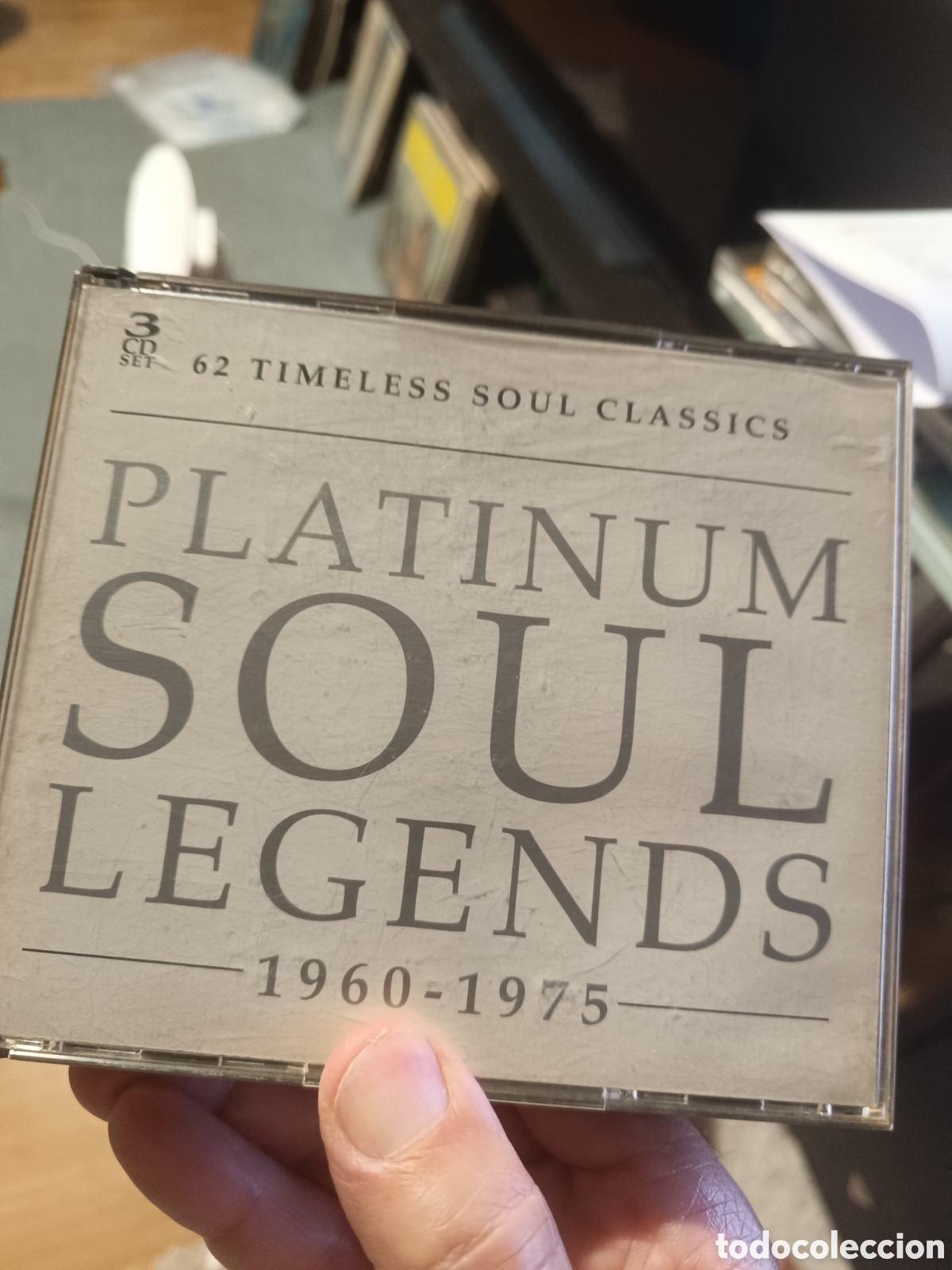 CDs de m&uacute;sica: Platinum Soul Legends - 1960-1975 (3xCD)