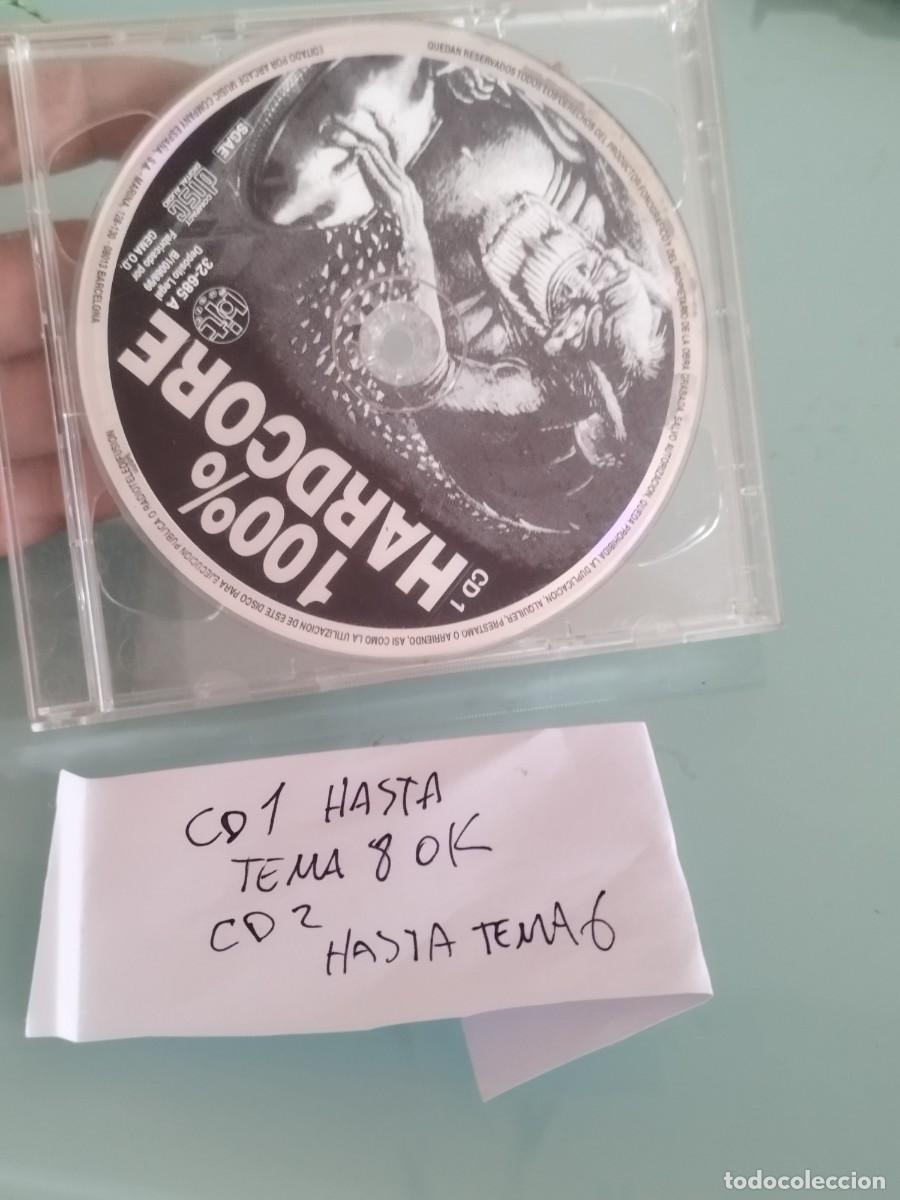 CDs de m&uacute;sica: 100% Hardcore. Mal estado. Ver fotos.