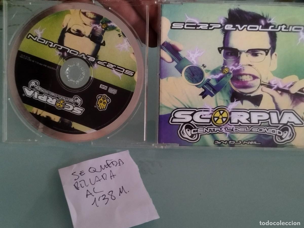 CDs de m&uacute;sica: DJ Neil &ndash; SCRP Evolution. Scorpia central del sonido. Cd single. Se queda pillado. Ver fotos.