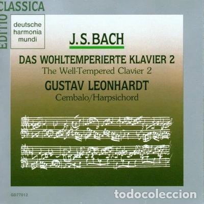 CDs de m&uacute;sica: Das Wohltemperierte Klavier 2- 0035627701221