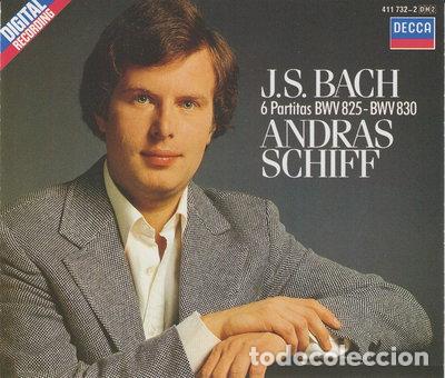 CDs de m&uacute;sica: Bach: 6 Partitas BWV 825-BWV 830- 0028941173225