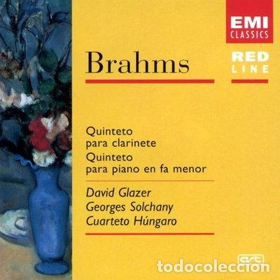 CDs de m&uacute;sica: Brahms: Clarinet Quintet / Piano Quintet- 0724357301527